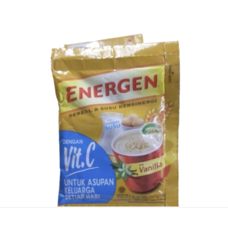 

Energen renceng isi 10 sachet x 29 gr