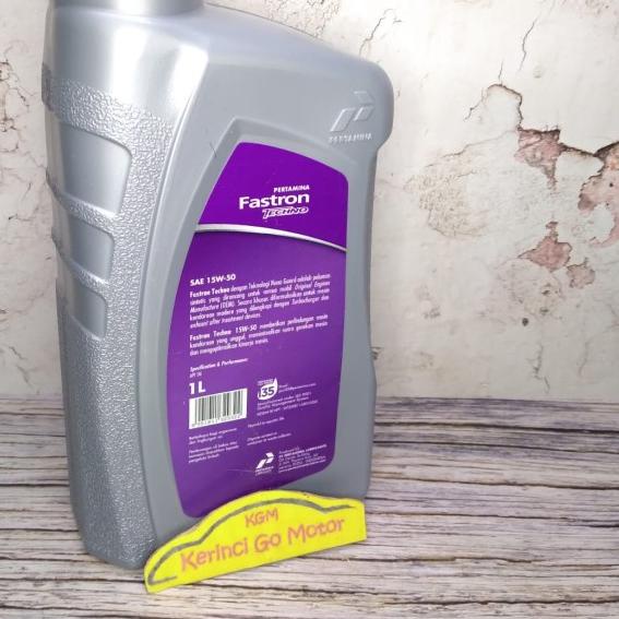 OLI FASTRON 15W-50 1L PERTAMINA - OLI MESIN FASTRON TECHNO 15W-50