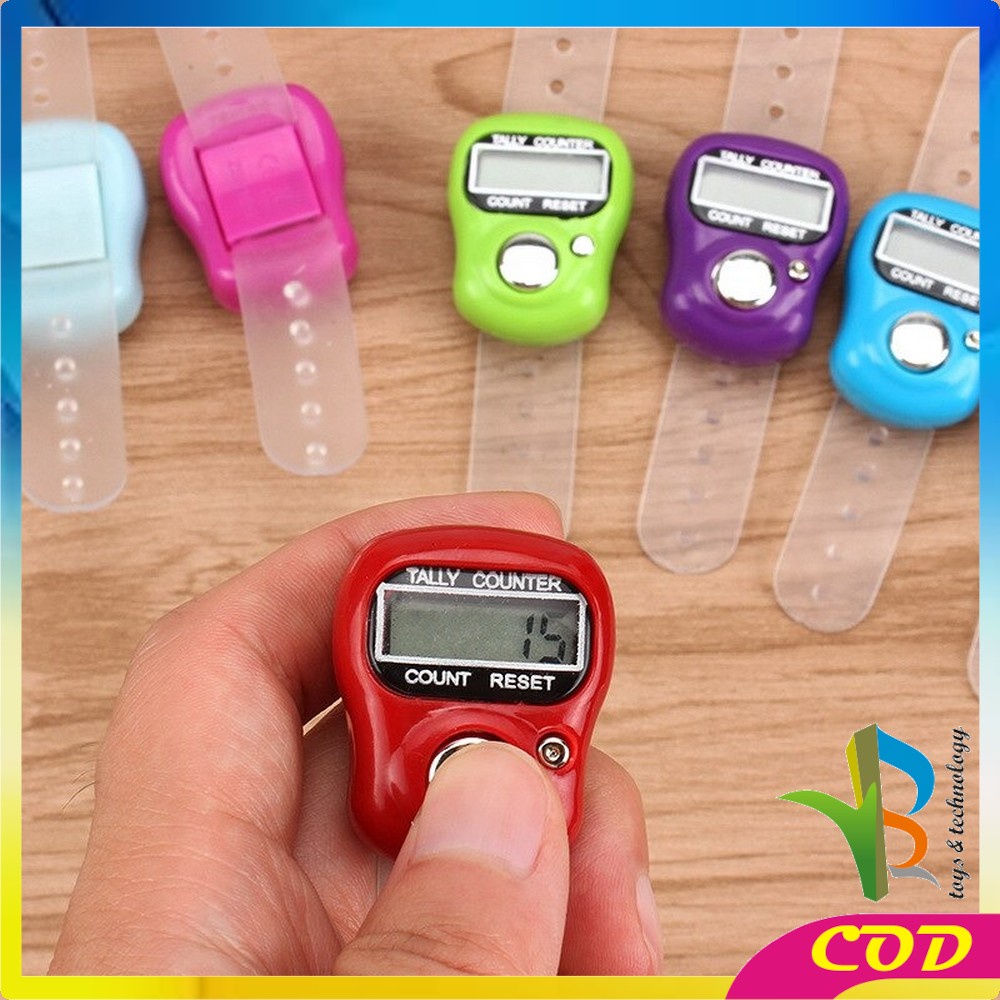 RB-C205 Tasbih Digital Mini Tally Counter Alat Hitung Tasbeh Digital / Finger Counter Import Murah