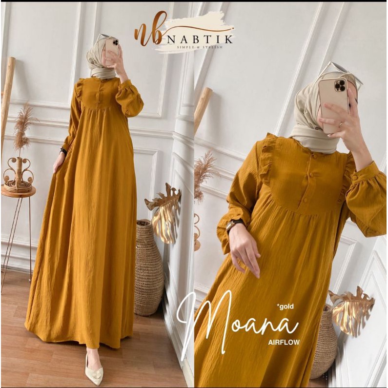 GAMIS MUSLIMAH MOANA MAXY ORI BY NABTIK