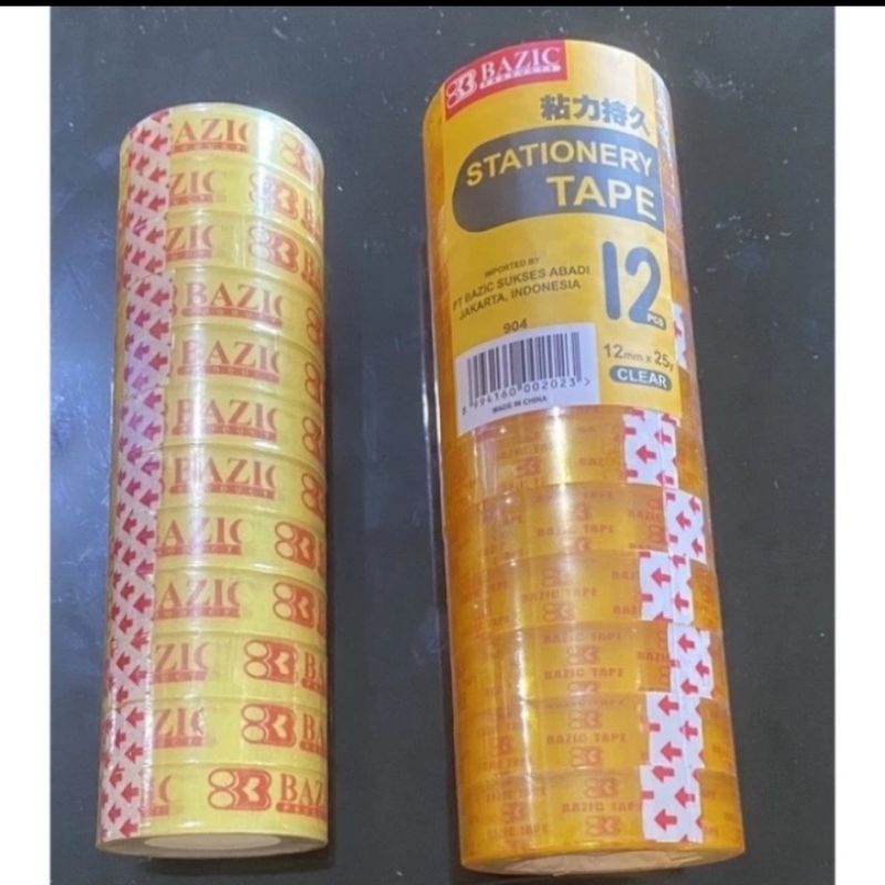 

SELOTIP / LAKBAN KECIL / SELOTIP BENING / CRYSTAL CLEAR / GOLD TAPE