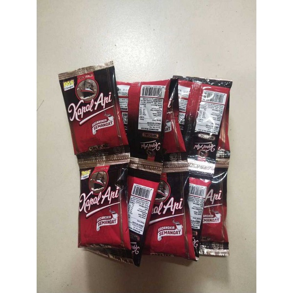

kopi kapal api sachet 6,5 gram*10