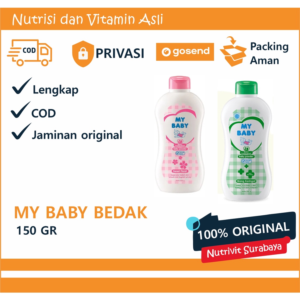 My Baby Powder Bedak Bayi 150GR