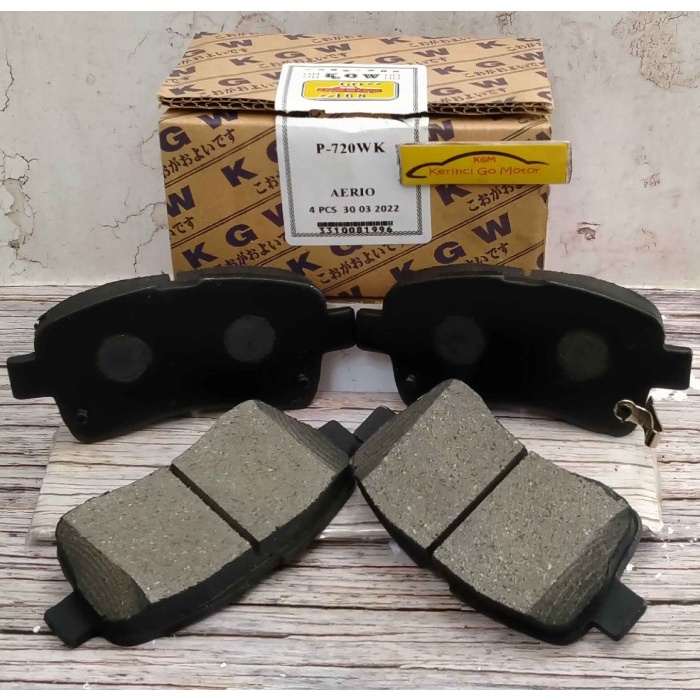 BRAKE PAD KAMPAS REM DEPAN AERIO KGW P-720