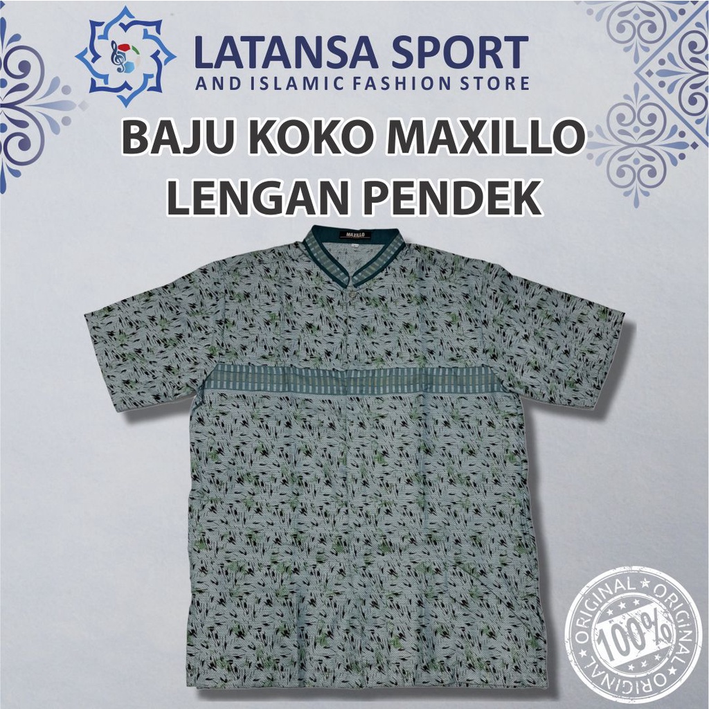 BAJU KOKO MAXILLO LENGAN PENDEK