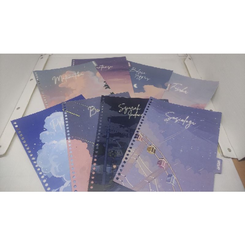 [B5 26 RING] CUSTOM PEMBATAS BINDER DIVIDER BINDER AESTHETIC