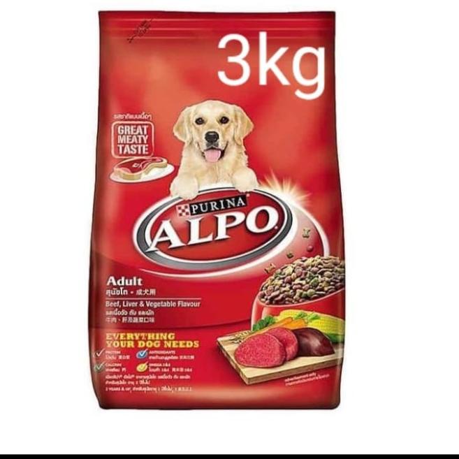 Alpo beef 3kg-dog food
