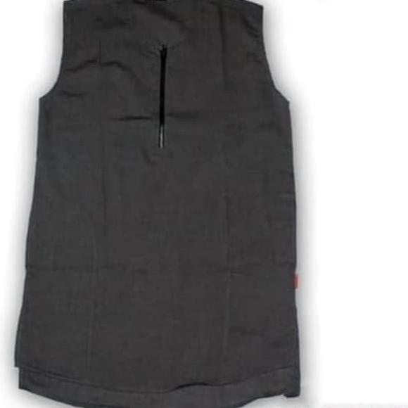 ROMPI SHOLAT / ROMPI PERLENGKAPAN SHOLAT / GAMIS PRIA OUTWEAR - Abu-abu, L