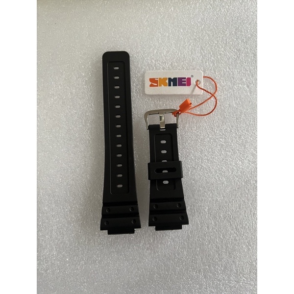 STRAP TALI JAM TANGAN SKMEI 1134 ORIGINAL RUBBER SPORT pas dan lgsg bs dipakai