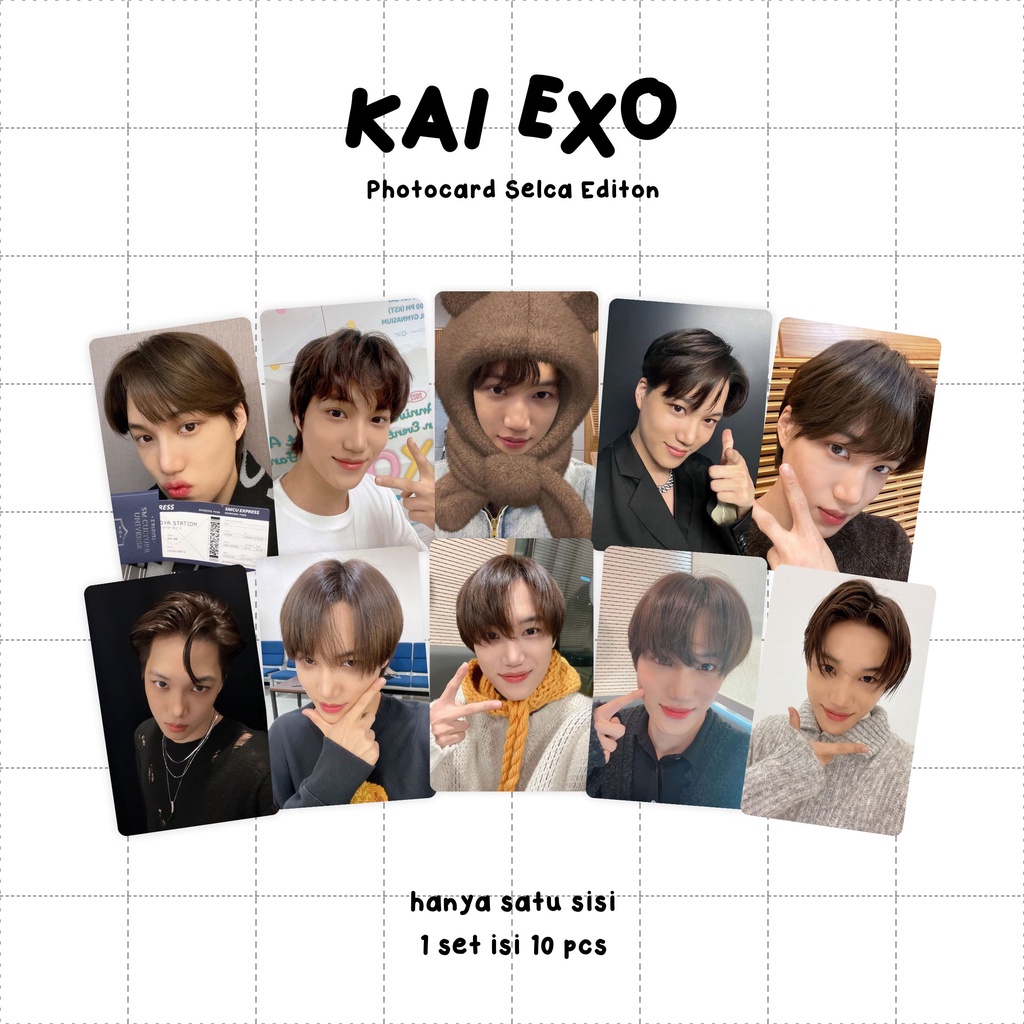 [SET] Photocard EXO Selca Edition