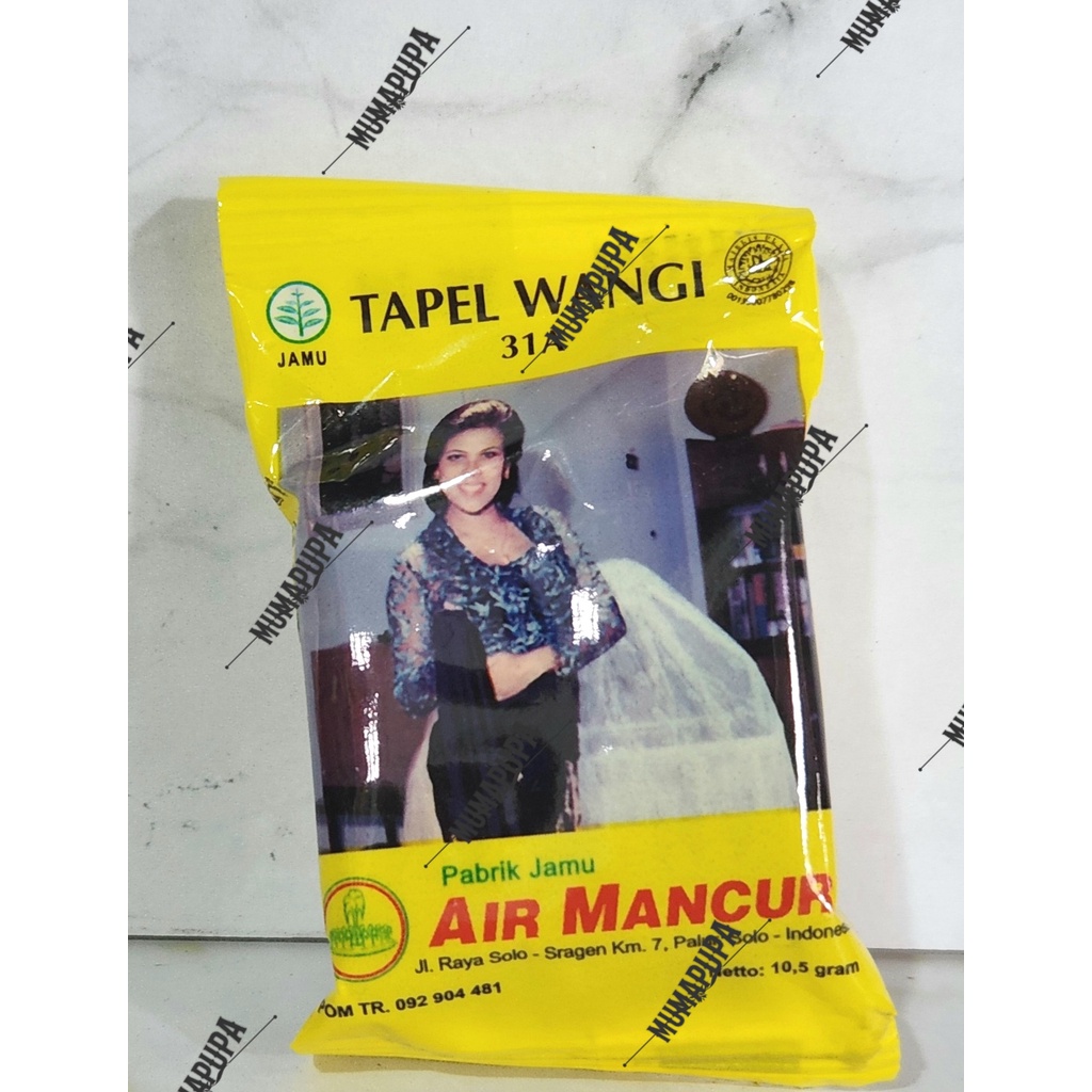 

1 Sachet Tapel Wangi Air Mancur untuk sehabis bersalin