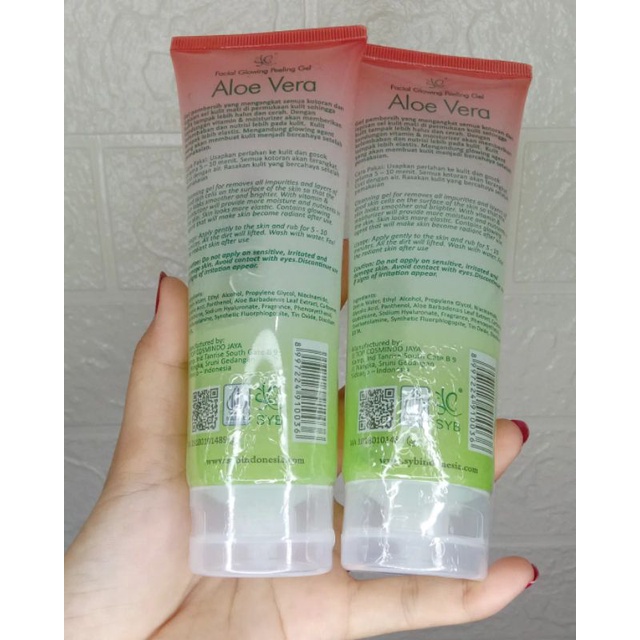 ALOEVERA FACIAL GLOWING PEELING GEL SYB