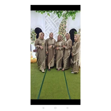 Setelan Rok Batik Viscose Silk Modern | Set Rok Batik Viscose Semi Sutera Premium | Baju Batik Stela