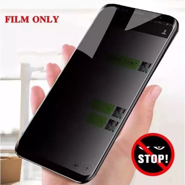 ( BIG CMS ) Anti Gores Film Ceramic Matte Spy Privacy Anti Minyak Anti kepo Oppo F15 F11 PRO F9 F9 PRO F7 A91