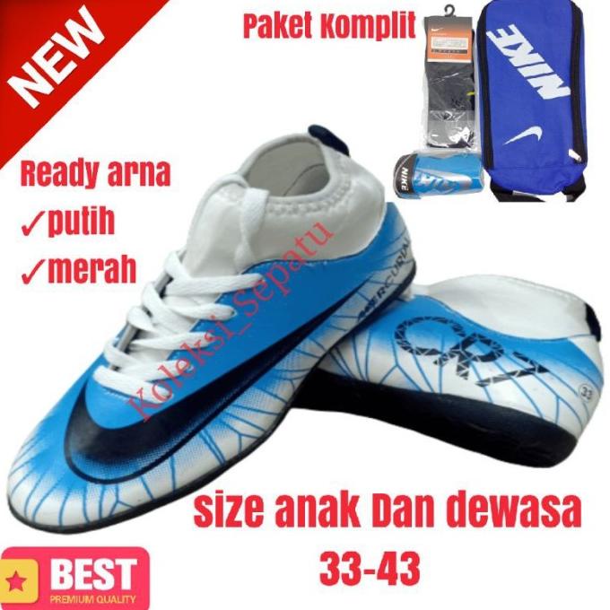 SEPATU FUTSAL ANAK NIKE CR7 PAKET KOMPLIT SEPATU FUTSAL ERG4646E
