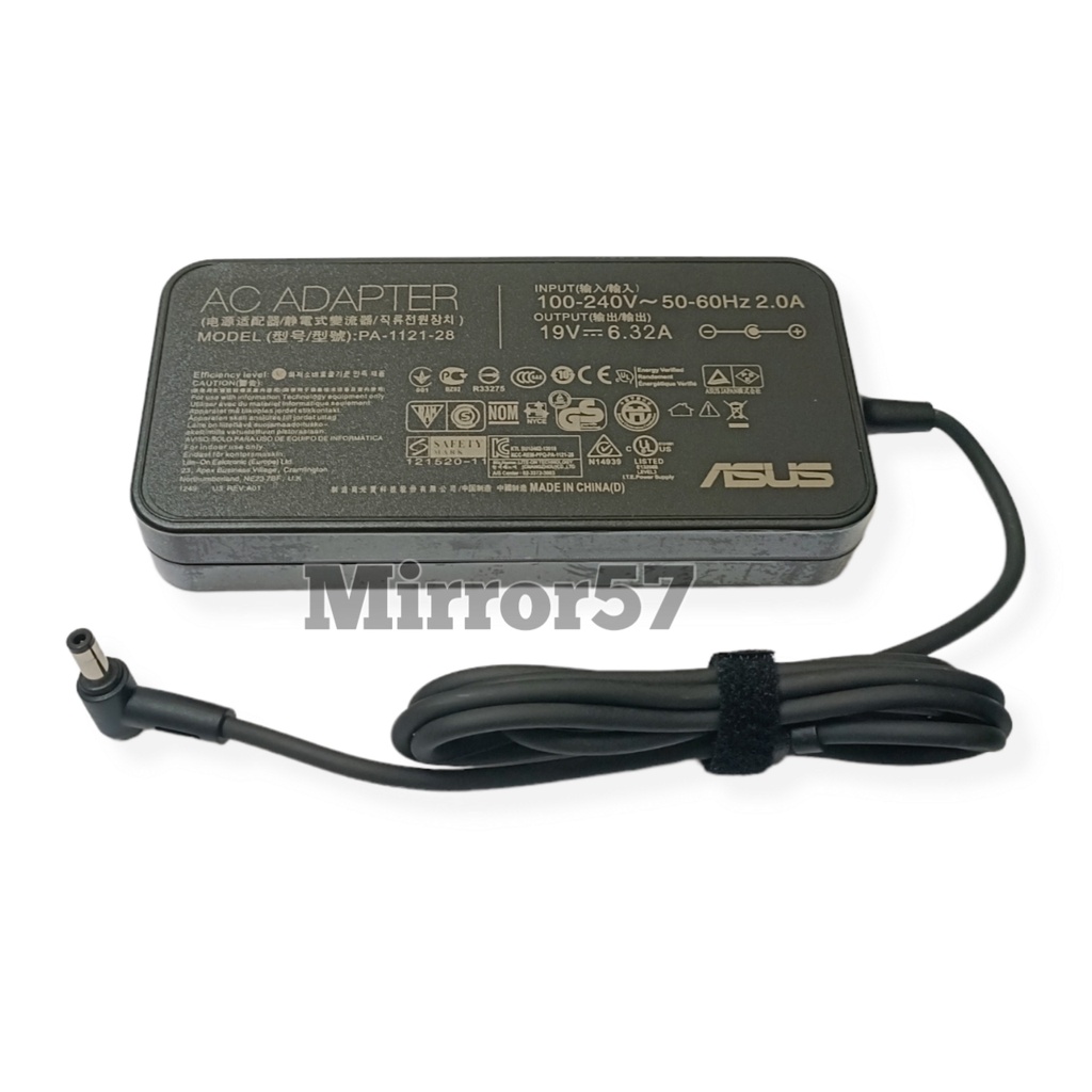 Adaptor Laptop Asus ROG GP60 GX60 A12-120P1A A120A010L Charger Asus 19V 6.32A 120W