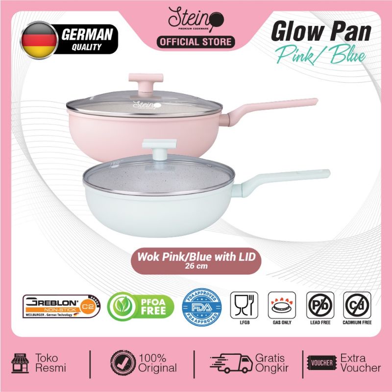 WOK PAN - GLOWPAN SATUAN BY STEINCOOKWARE