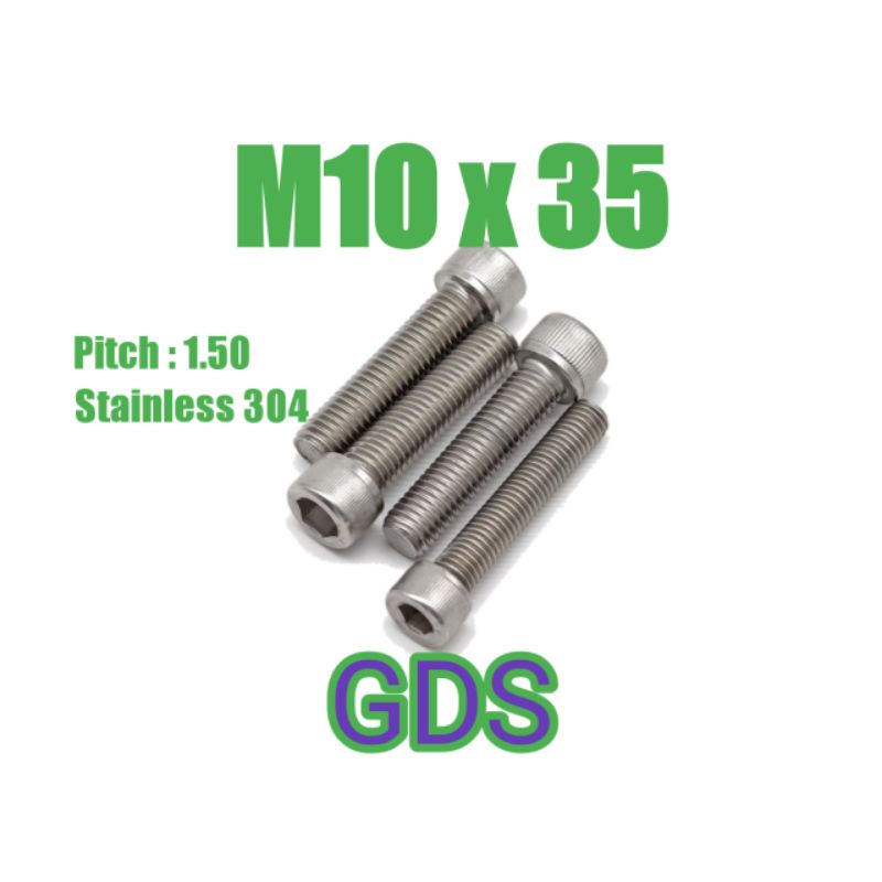 Baut L Stainless M10 x 35 / Baut L Stainless 304