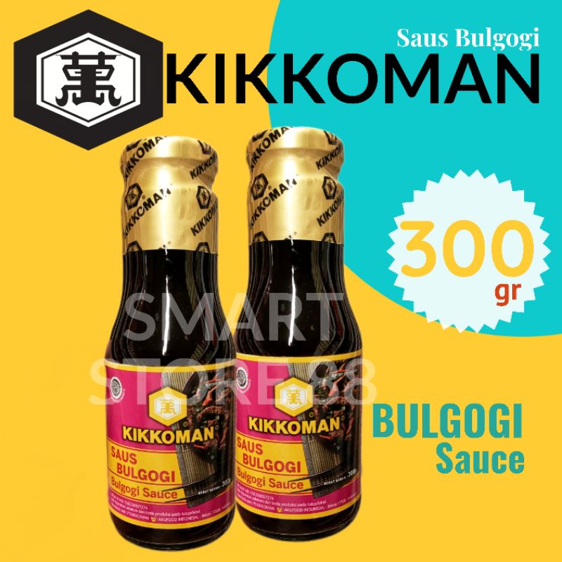 

KIKKOMAN BULGOGI SAUCE | SAUS BULGOGI HALAL 300GR
