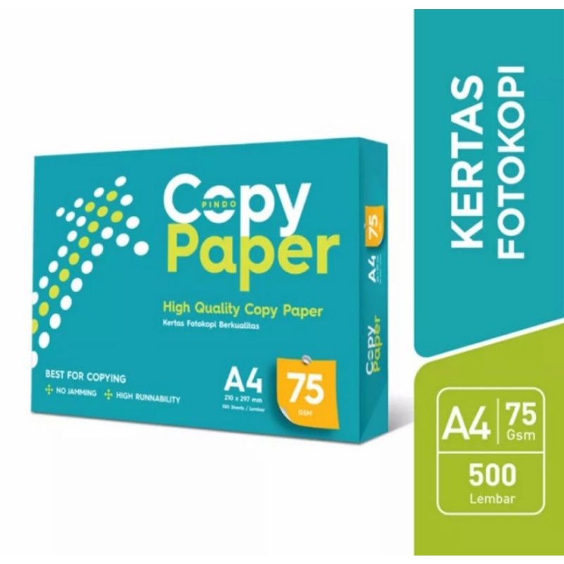 

Kertas HVS A4 75 gsm Copy Paper HVS A4 75 gsm