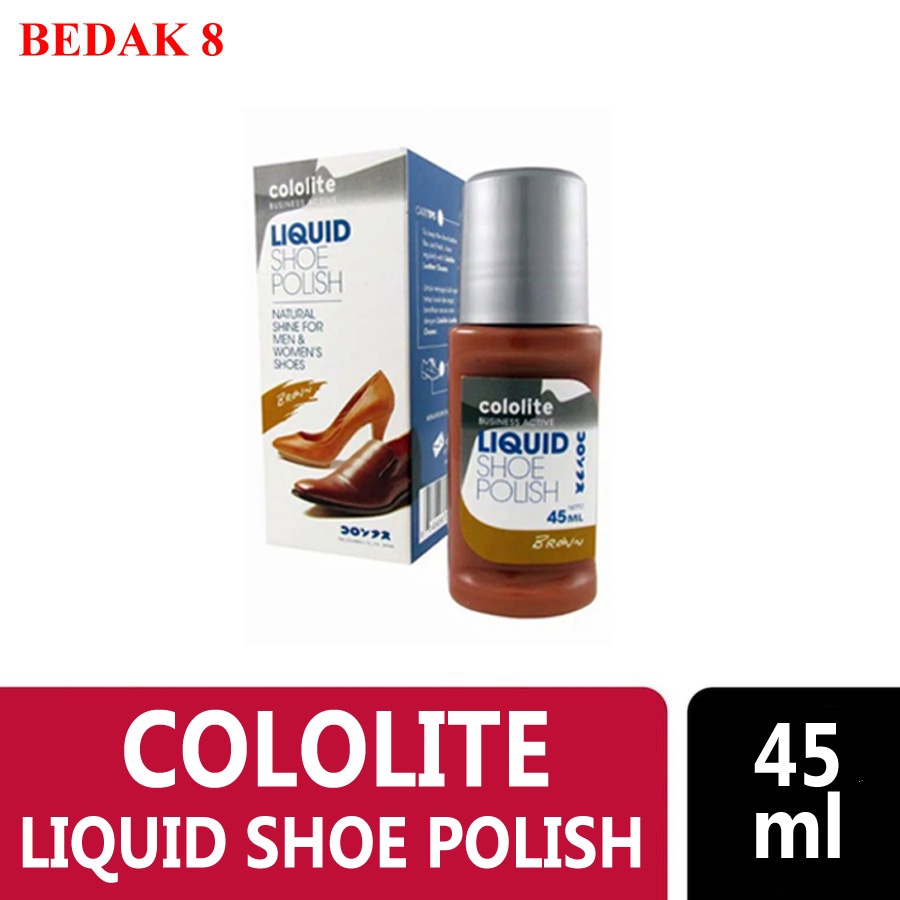 Cololite Liquid Shoe Polish / Semir Sepatu Cair Cololite 45 ml