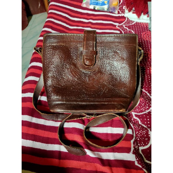 tas kulit, preloved