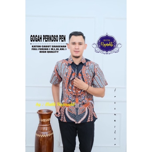 Batik GOGAH PERKASA Full Furing Bahan Katun High Quality