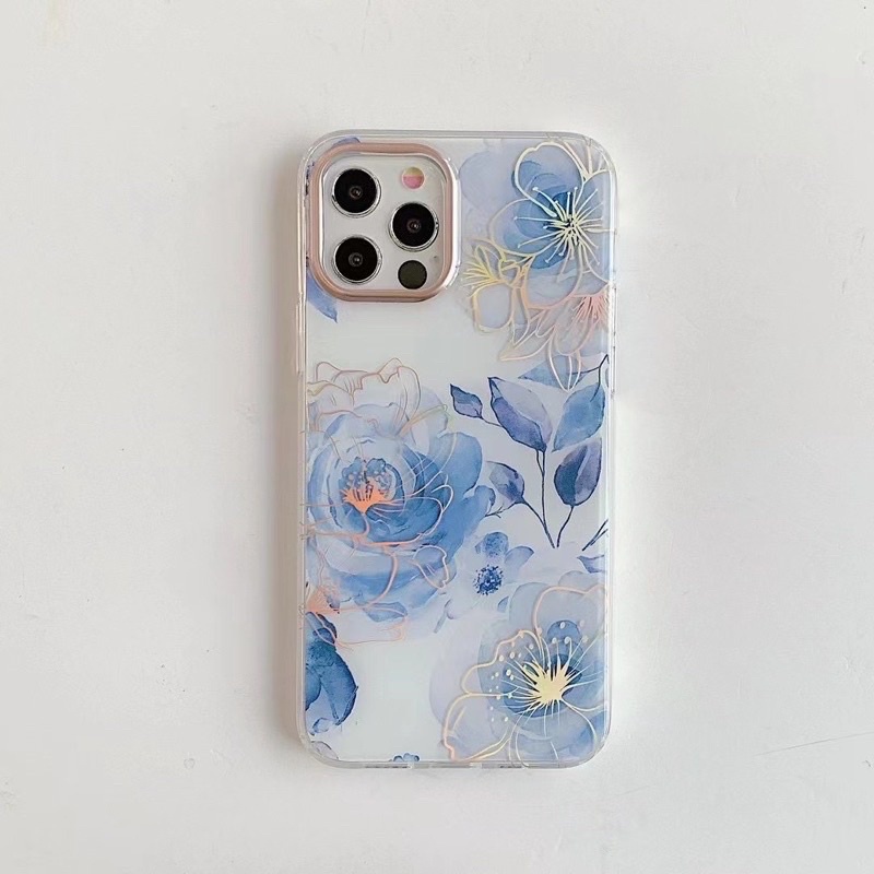 CASE WILDFLOWER PREMIUM HOLOGRAM 14PROMAX 14PRO 14PLUS 14