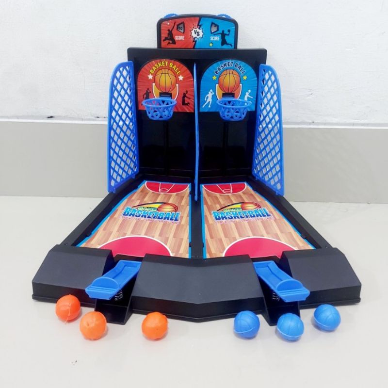 Mainan Mini Ring Basket Ball - Bola Basket Board Family Game Anak Laki Perempuan