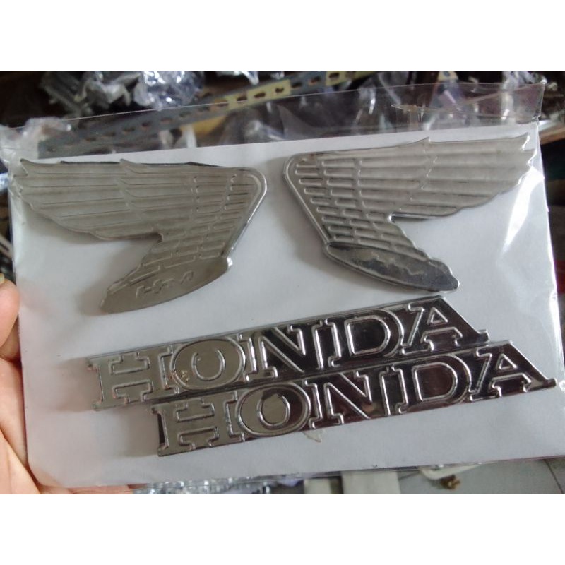 Emblem sayap Honda Win emblem sayap win