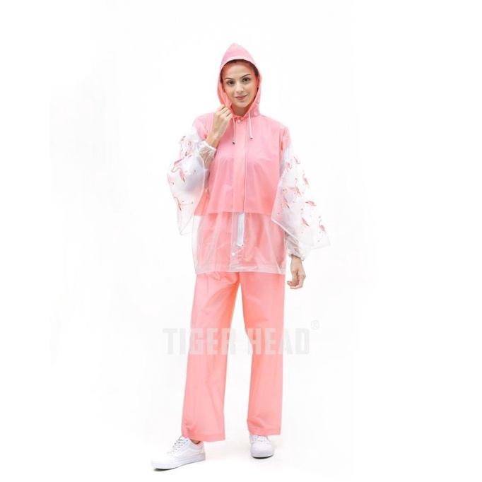 Tiger Head Jas Hujan Setelan 70003