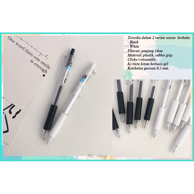 

Pulpen Bulpen Pulpen Gel Tinta Hitam Bulpen Gel Tinta Hitam Pulpen Aesthetic Milky Sensation