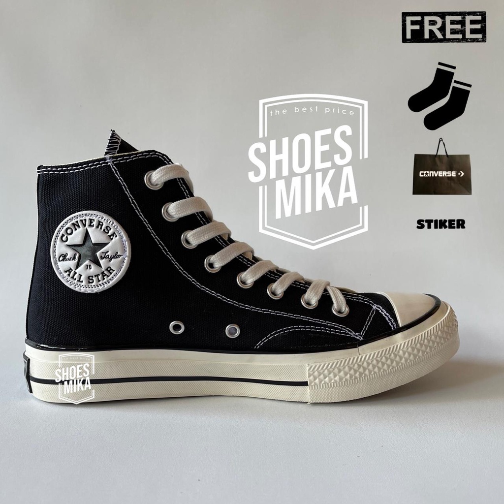 Jual Free Kaoskaki Sepatu Converse 70s High Egret Bnib Bisa Cod