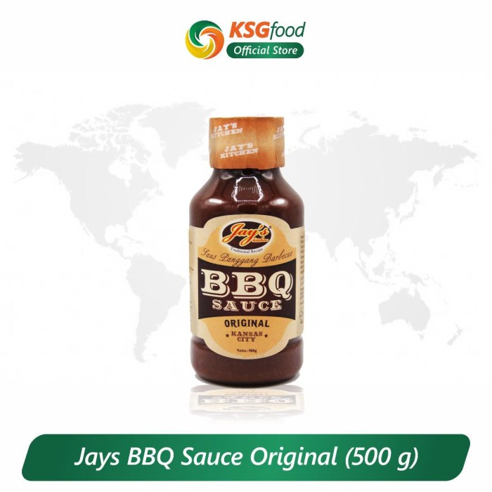 

JAYS BBQ/BARBEQUE SAUCE 500GR