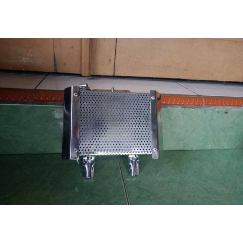 wadah, tempat,box,botol oli samping RX king variasi model radiator