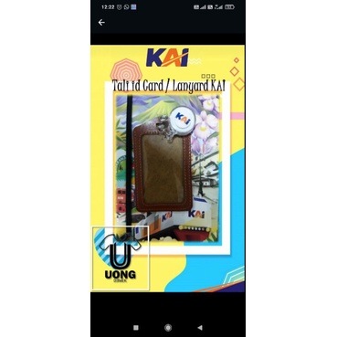 

casing id card kulit sintetis + yoyo kereta api
