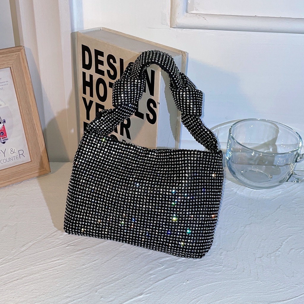 TAS CLUTCH/HANDBAG/SLEMPANG RANTAI WANITA IMPORT ORIGINAL