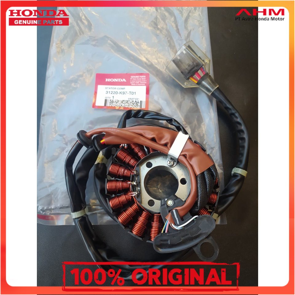 *Ori Ahm !!!! Stator Spul PCX 150 31220-K97-T01 31220K97T01 Terjamin asli 100% ahm honda`*