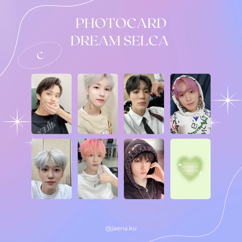 [NCT DREAM] PHOTOCARD SELCA #4 NCT DREAM ‼️BACA DESKRIPSI‼️