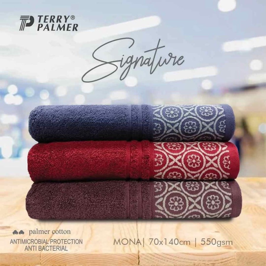 Handuk Terry Palmer SIGNATURE 70x140 Handuk Mandi Serap Air Handuk Hotel Bintang 5 PREMIUM SIGNATURE