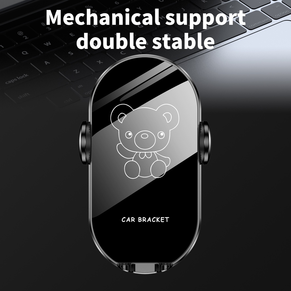 Bracket Klip holder Handphone / Gps Navigasi Motif Kartun