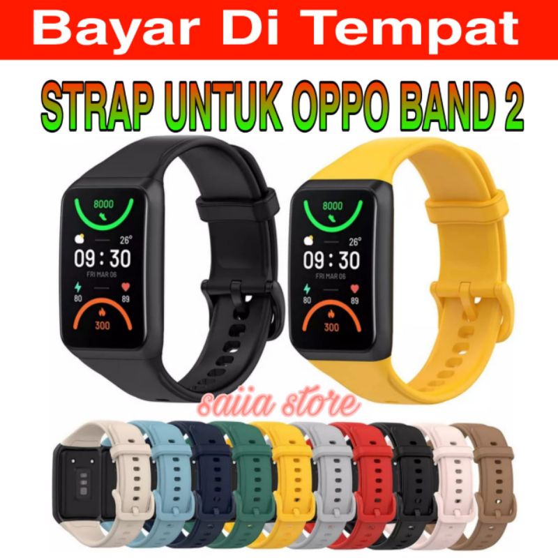 Saiia store strap Premium OPPO BAND 2 - tali jam pengganti OPPO BAND 2 2022 - jam tangan oppo band 2