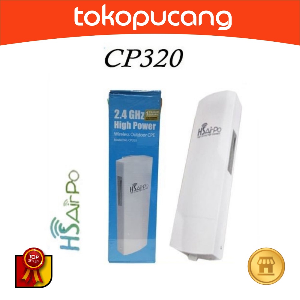 HS AIRPO CP320 2,4GHZ 500MW WIRELESS OUTDOOR CPE ATHEROS AR9341