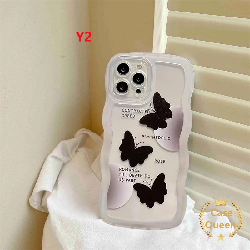 Soft Case Motif Kupu-Kupu Untuk Samsung A12 A50 A13 A53 A32 A22 A23 A52 A04s A03s A52s A30s A33 A02s A50s A21s A20 A51 A03 M22 A3 M11 M22 A3