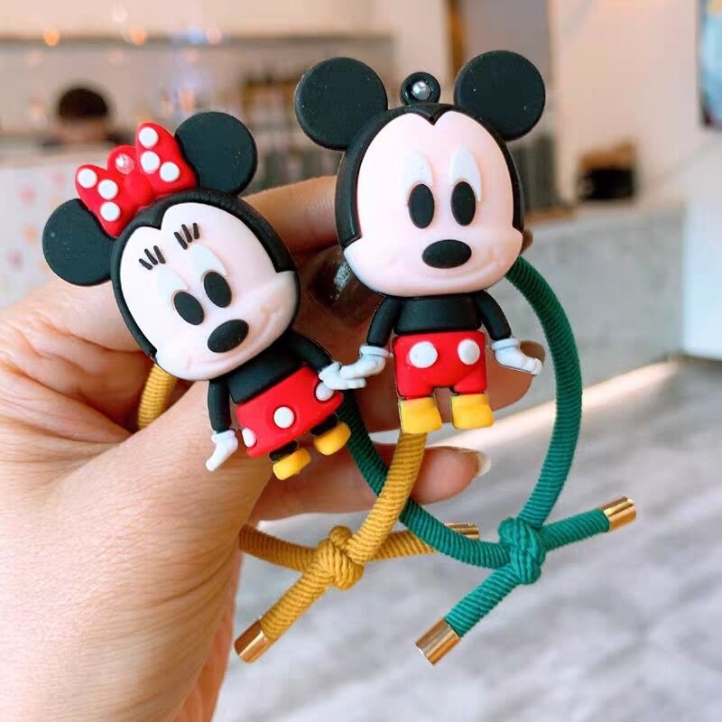3SP | ART97 Ikat Rambut Karakter Boneka Lucu Karet Gelang Aksesoris Rambut Fashion