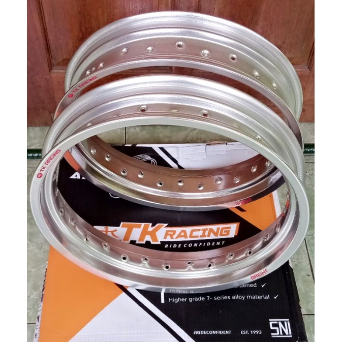 velg TK Racing atau velg TK Japan ukuran 300/350 ring 17 hole 28 original