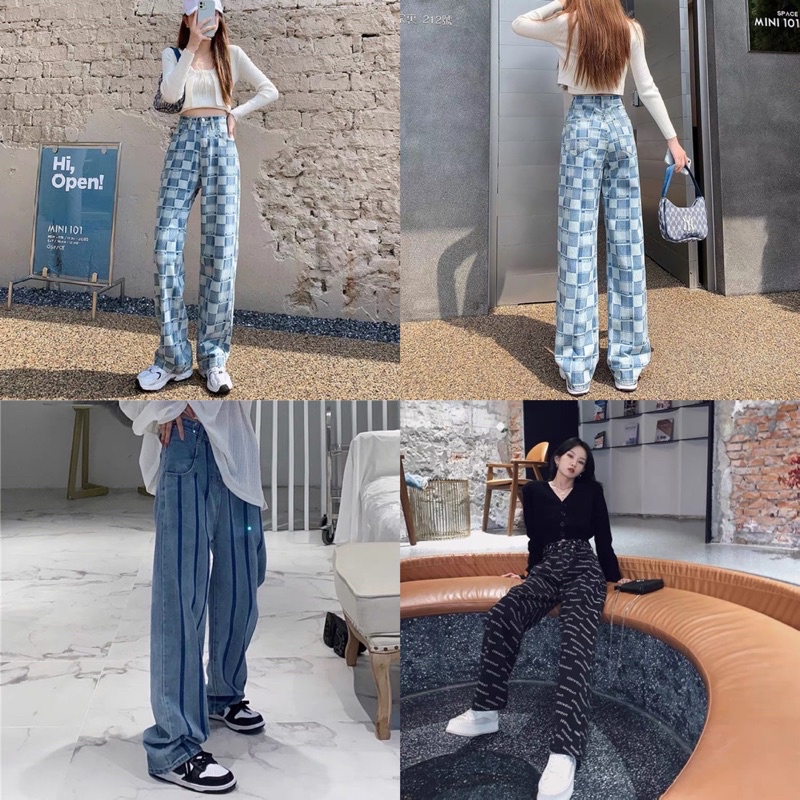 Highwaist Cullote Jeans Premium BKK / Celana Kulot Import