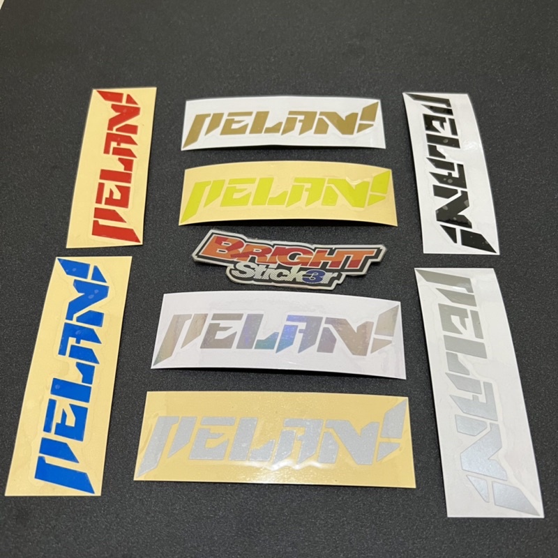 STICKER stiker PELAN NEW cutting