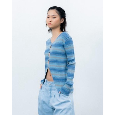 3Mongkis - Elxi's Stripe Cut Out Top