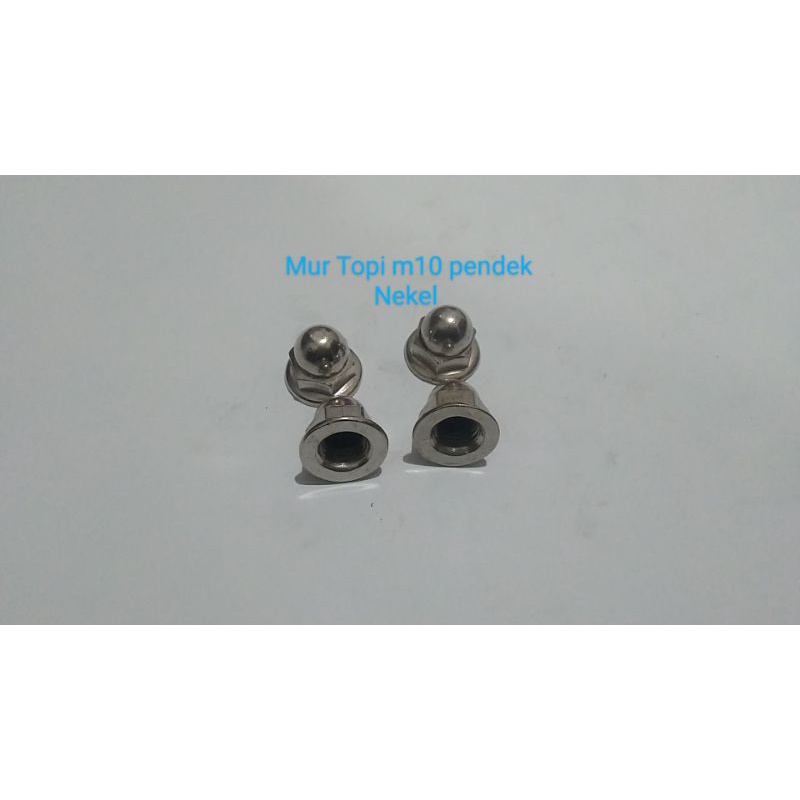 20 pcsMur Topi Ring/flange M10 buat Baut kunci 14